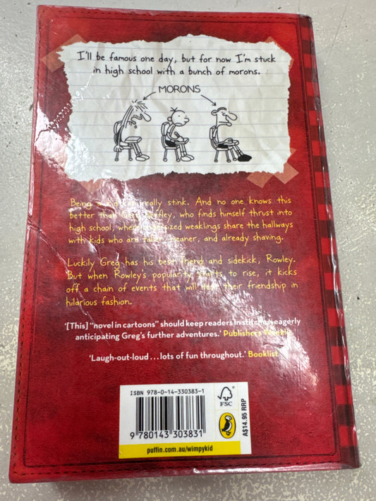 Diary of a wimpy kid. Jeff Kinney. 2007.