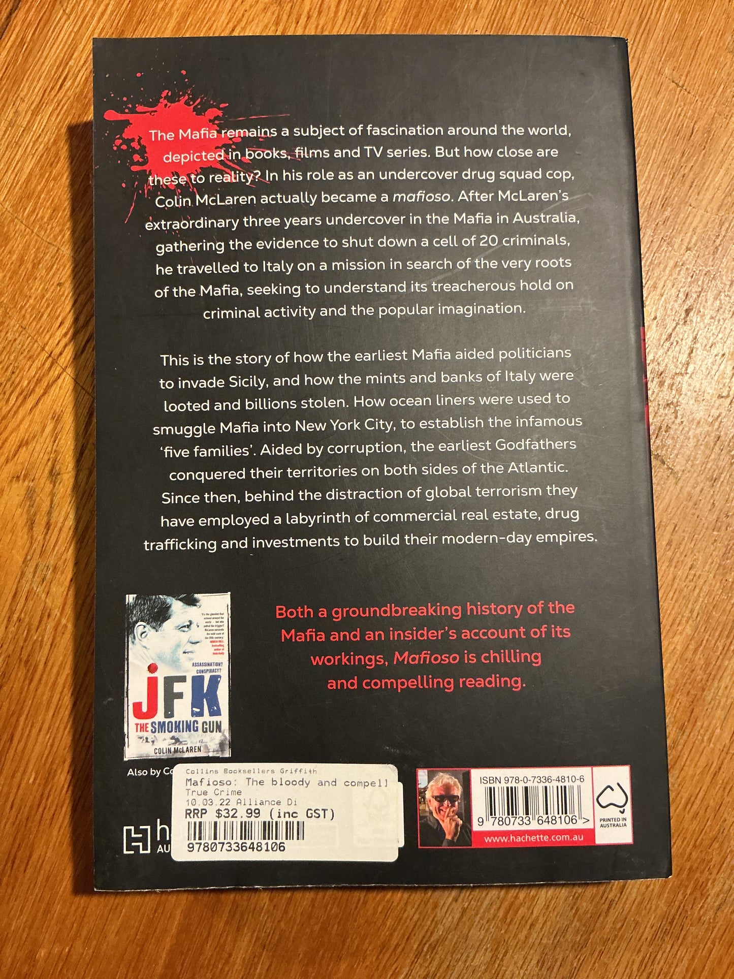 Mafioso. Colin McLaren. 2022.