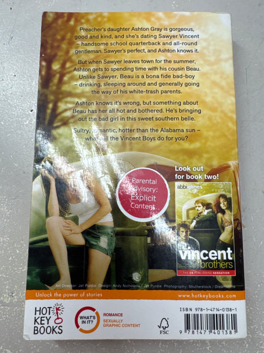 Vincent Boys. Abbi Glines. 2013.