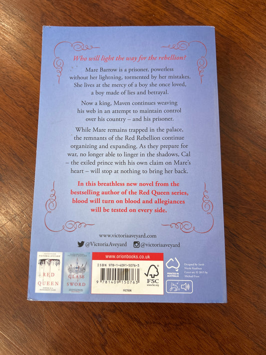 King’s cage. Victoria Aveyard. 2017.