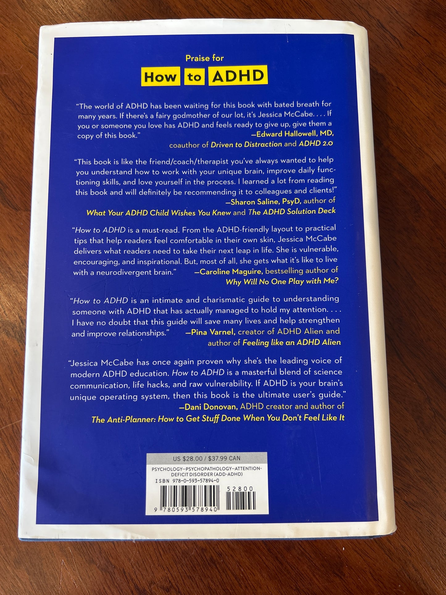 How to ADHD: an insider’s guide to working with your brain (not against it). Jessica McCabe. 2024.