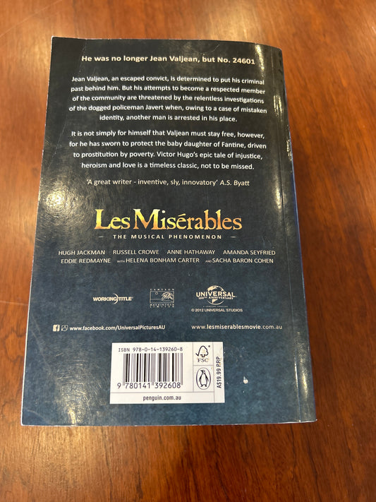 Les miserables. Victor Hugo. 2012.