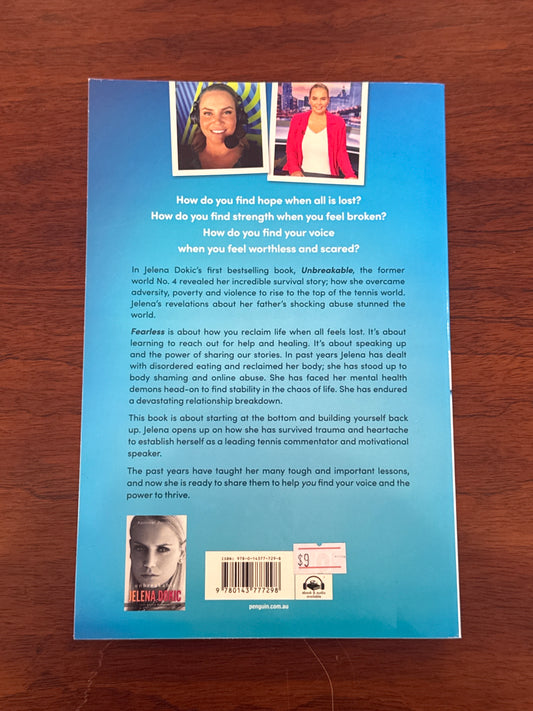 Fearless: finding the power to thrive. Jelena Dokic. 2023.