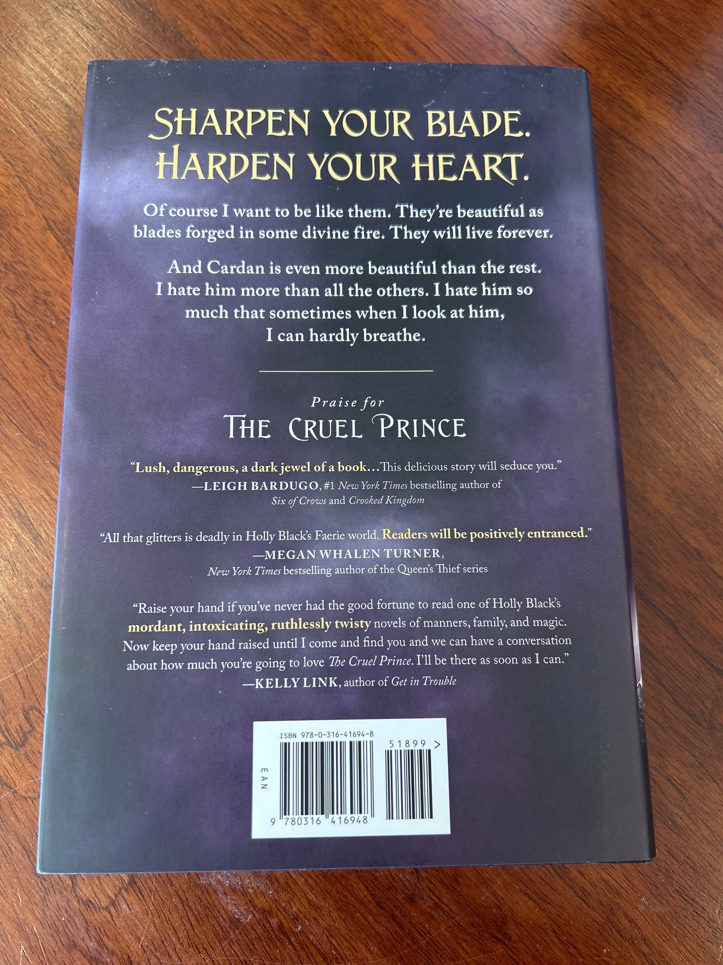 Cruel Prince. Holly Black. 2018.