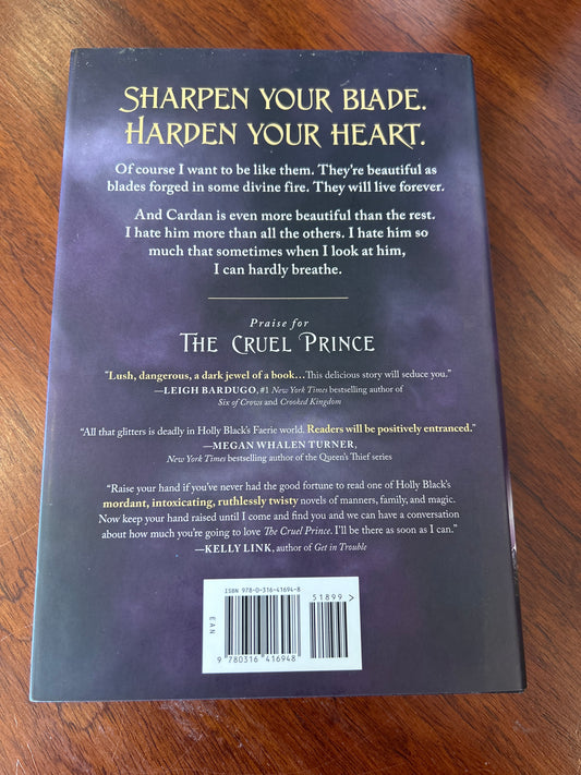 Cruel Prince. Holly Black. 2018.