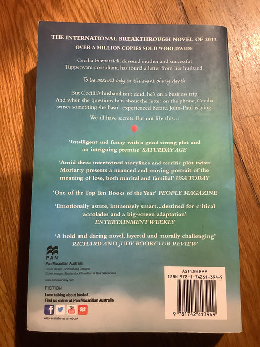 Husband's secret. Liane Moriarty. 2018.