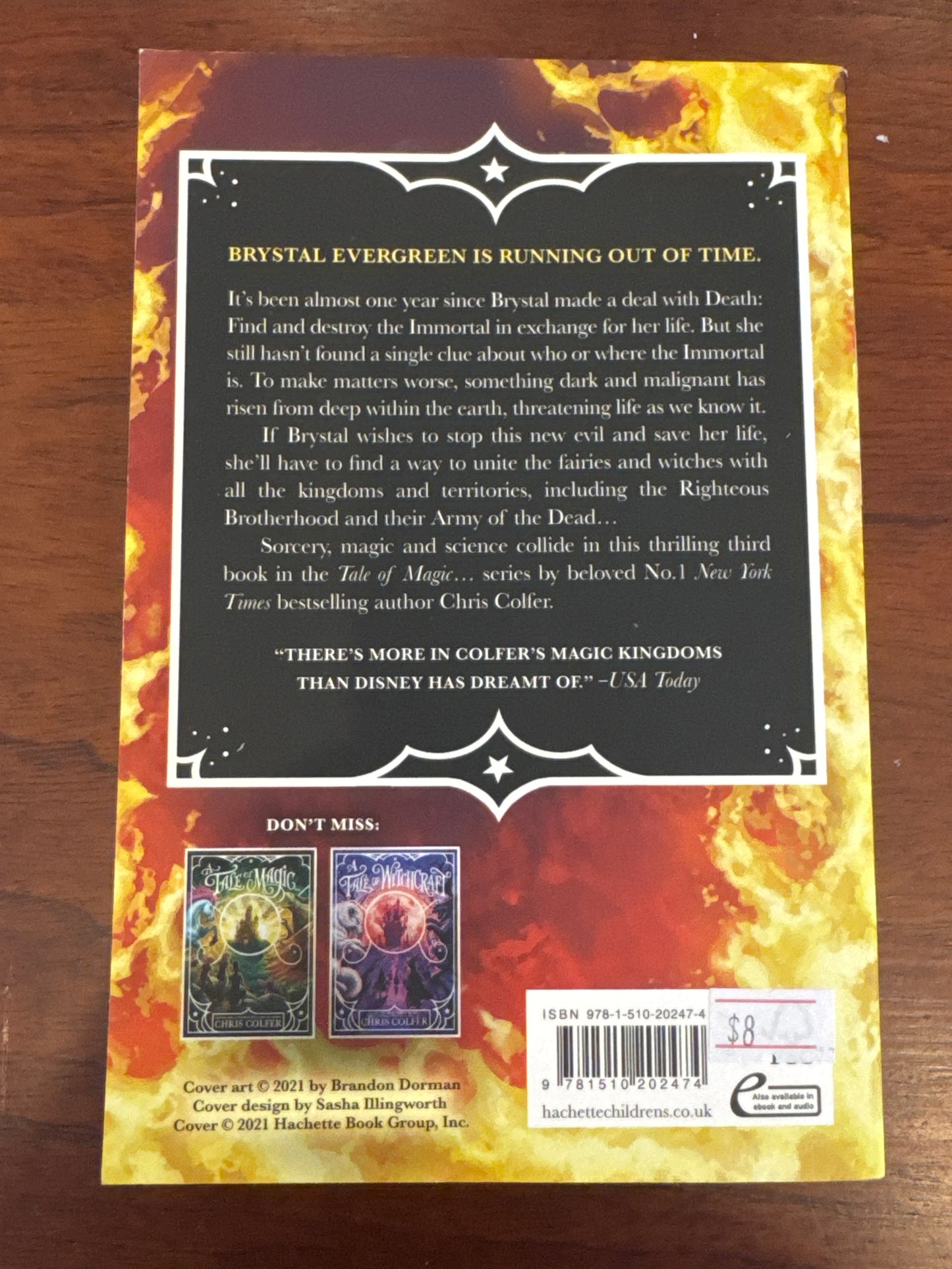 A Tale of sorcery. Chris Colfer. 2021.