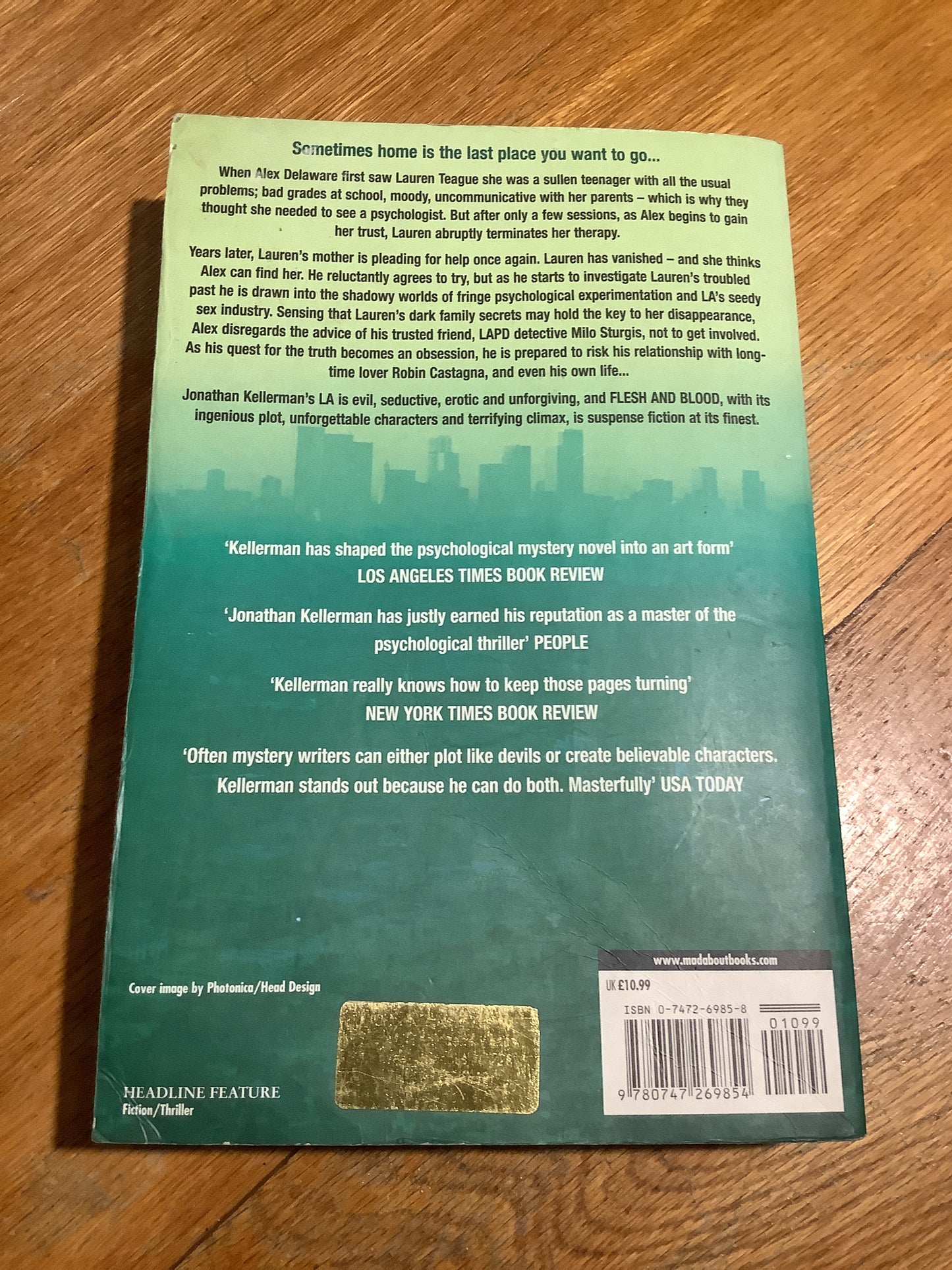 Flesh and blood. Jonathan Kellerman. 2001.