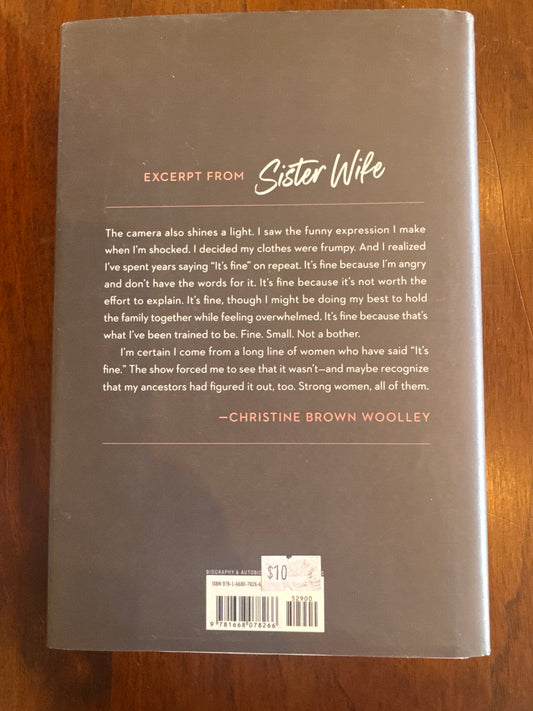 Sister Wife. Christine Brown Woolley. 2025.