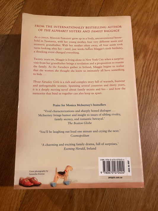 Those Faraday girls. Monica McInerney. 2007.