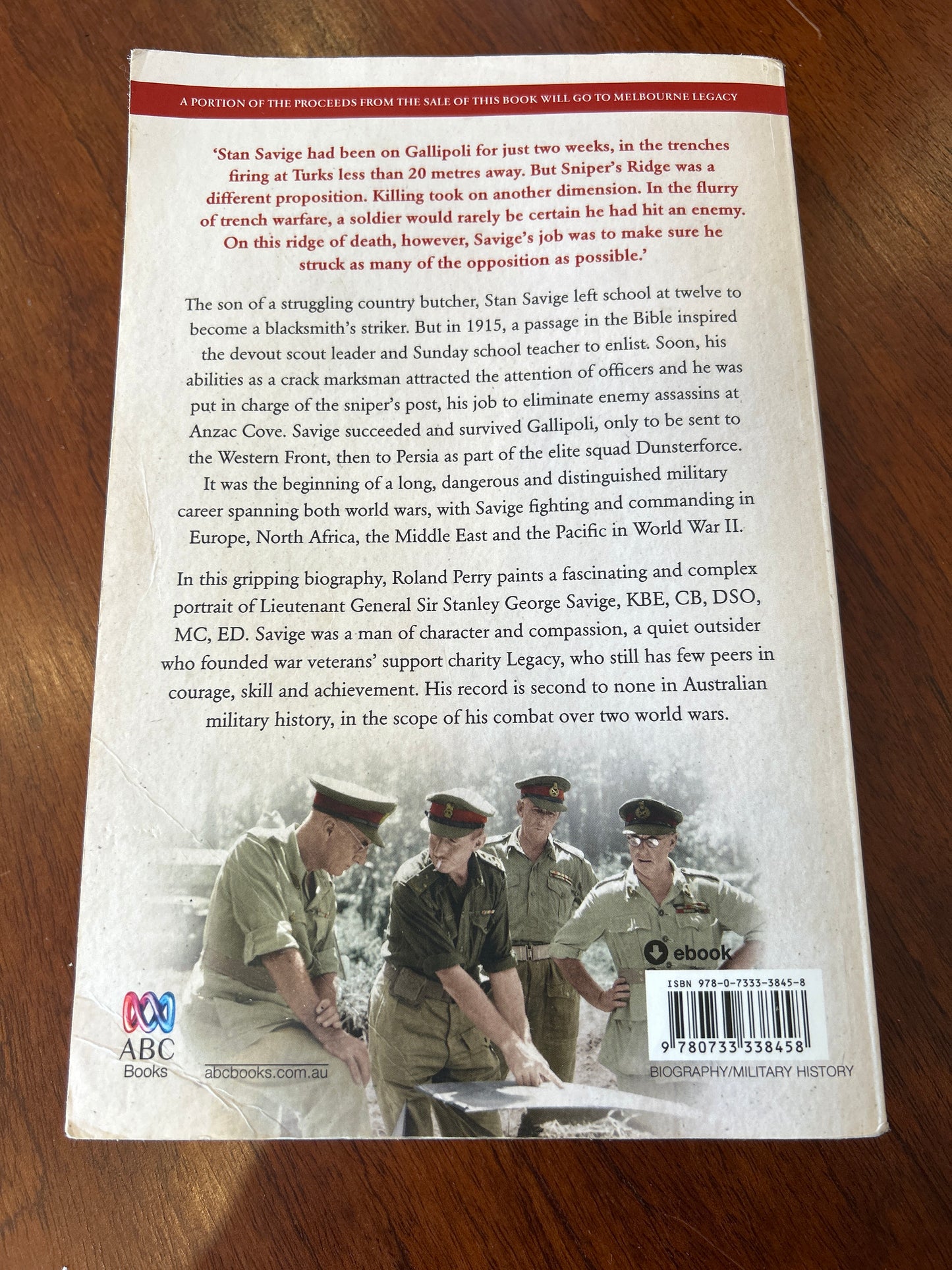Anzac Sniper. Roland Perry. 2018.