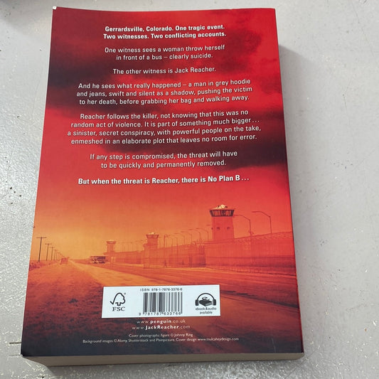 No plan B. Lee Child & Andrew Child. 2022.