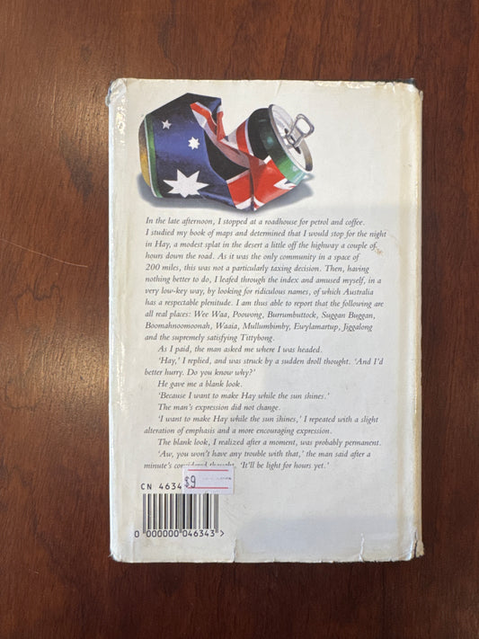 Down under. Bill Bryson. 2000.