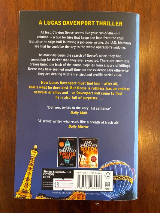 Neon Prey. John Sandford. 2019.