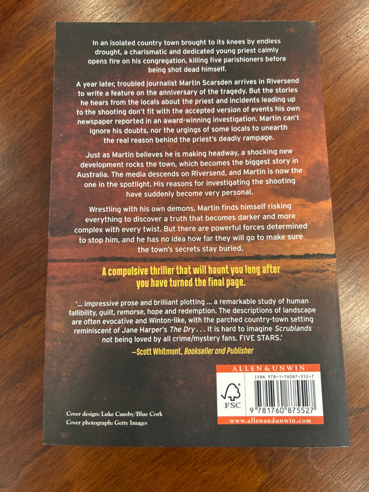 Scrublands. Chris Hammer. 2019.