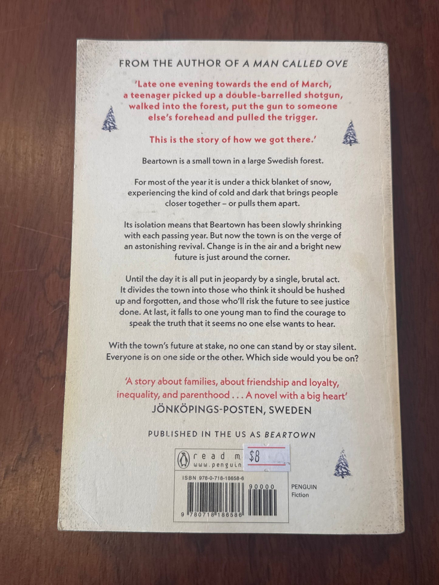 The Scandal (Beartown). Fredrik Backman. 2017.