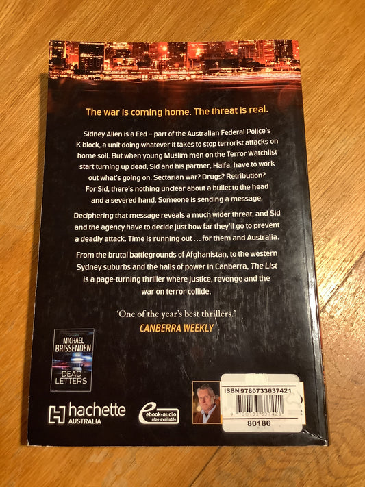 The List. Michael Brissenden. 2017.