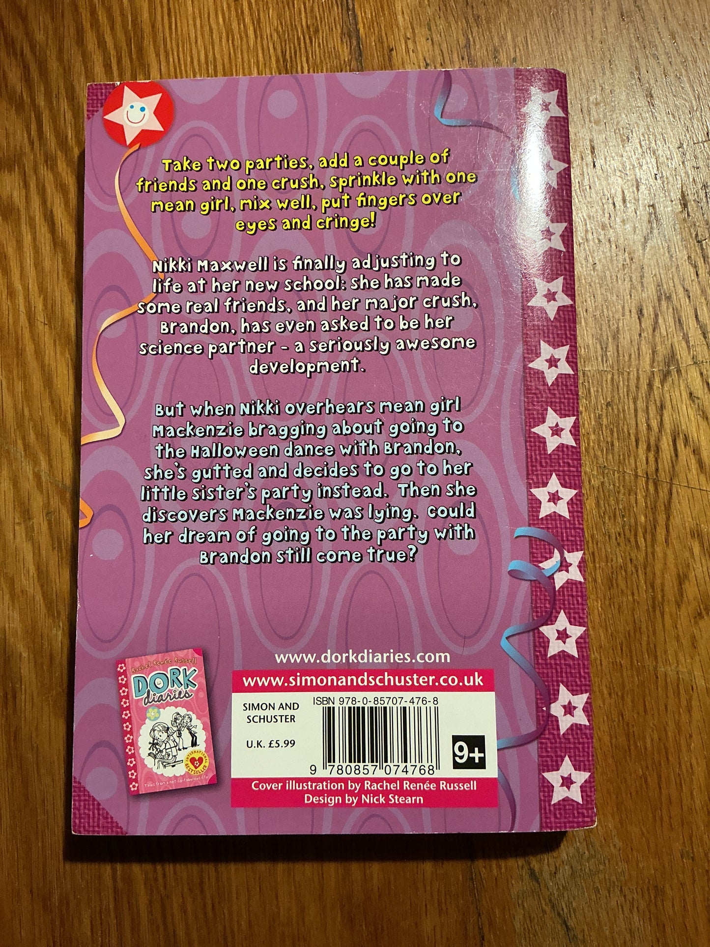 Dork diaries 2: Party Time. Rachel Renée Russell. 2010.