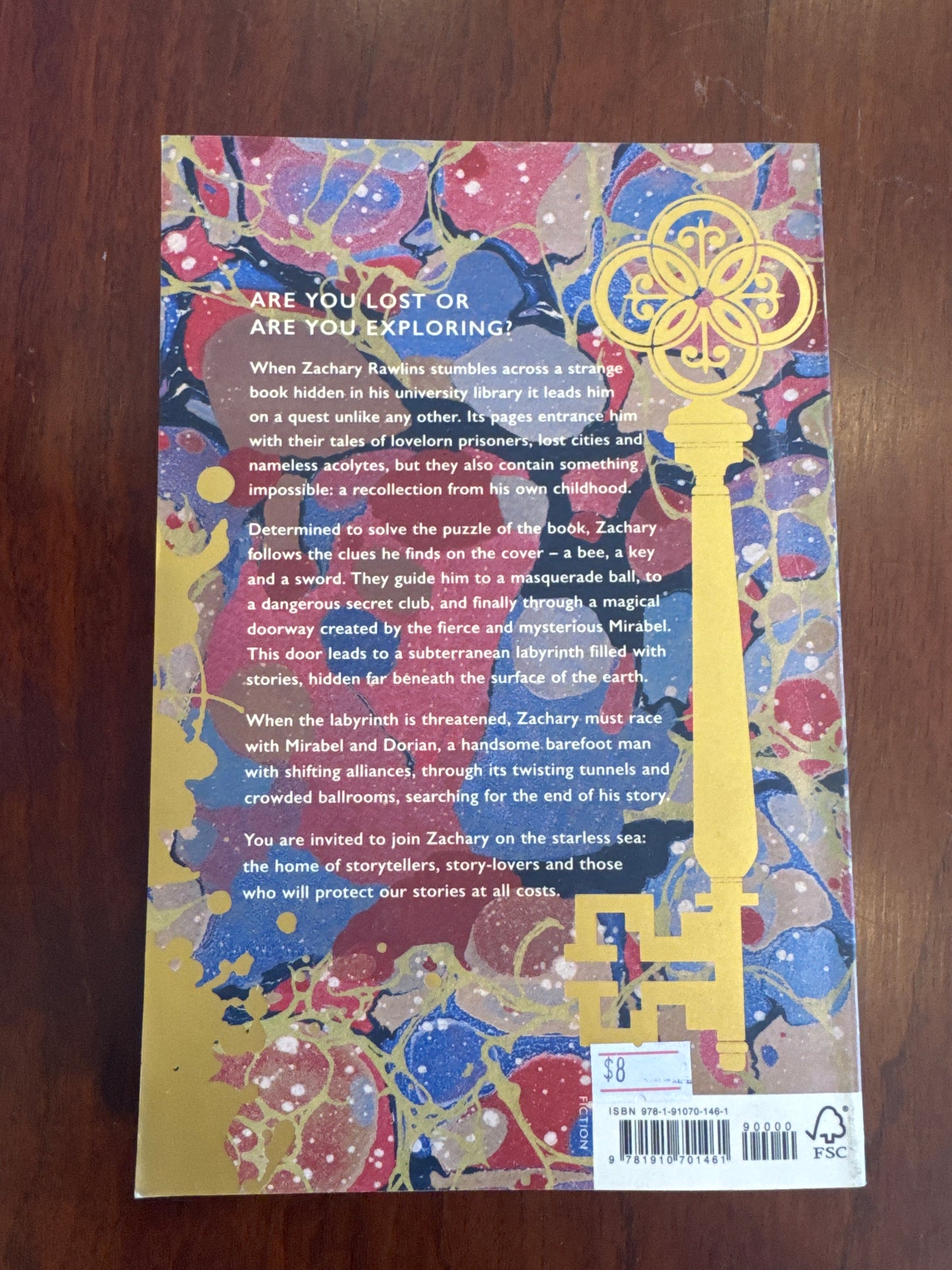 Starless sea. Erin Morgenstern. 2019.