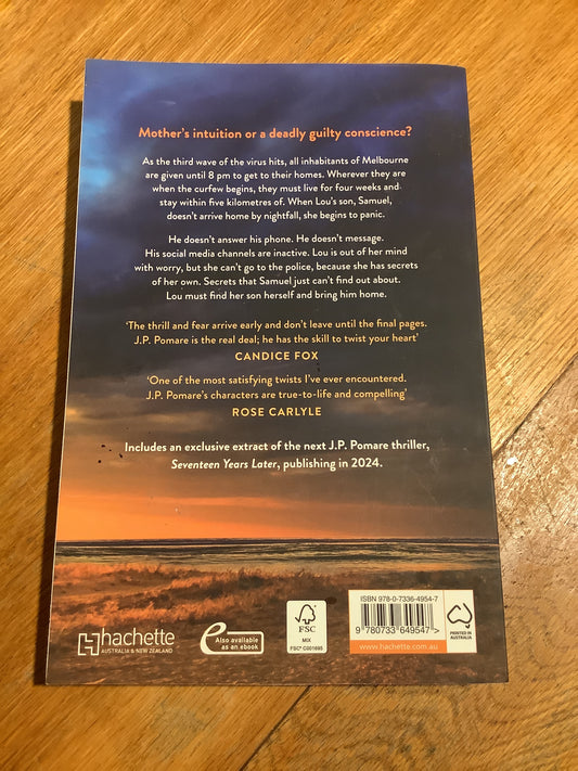 Home before night. J. P. Pomare. 2023.