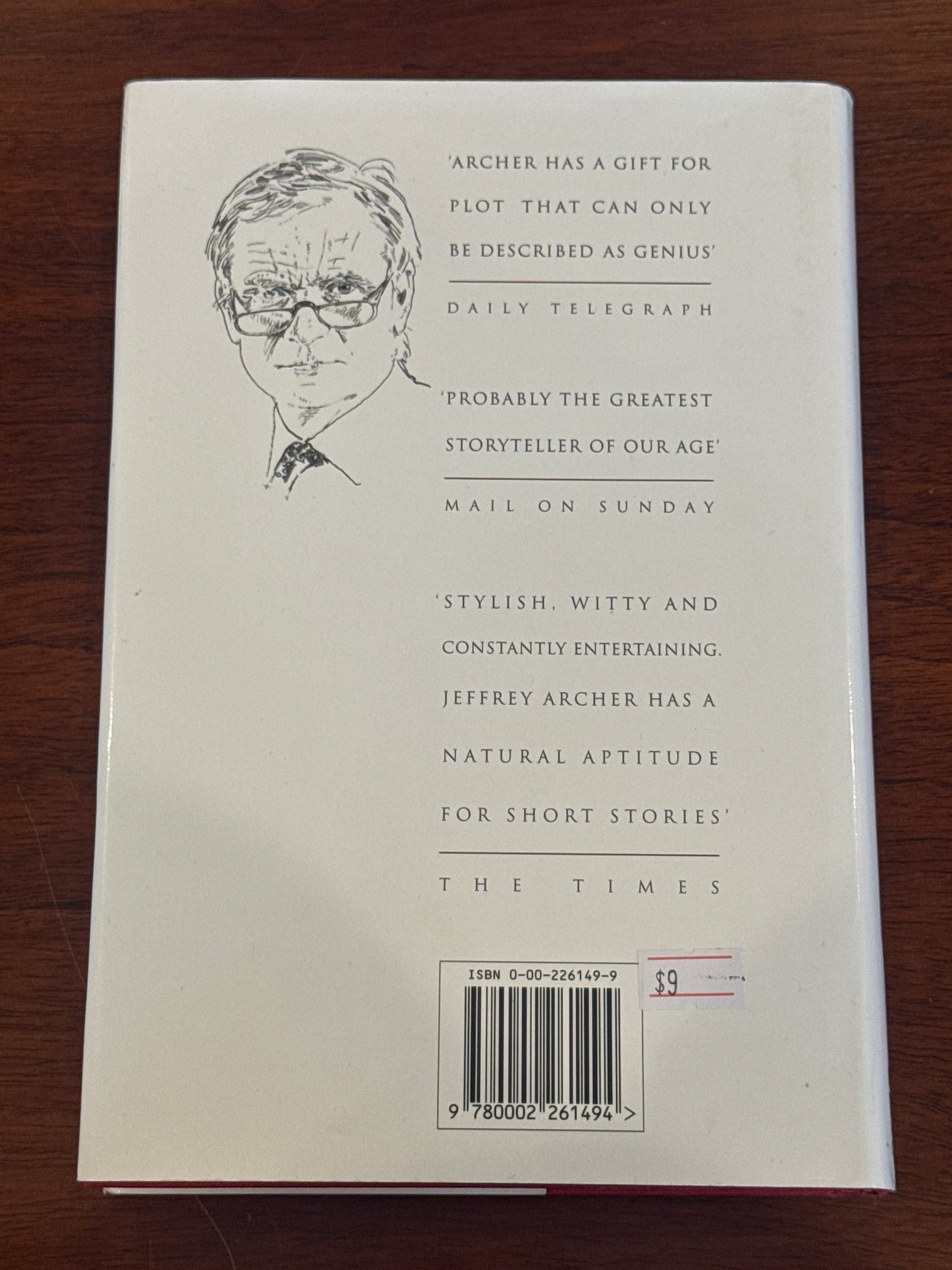 To cut a long story short. Jeffrey Archer. 2000.