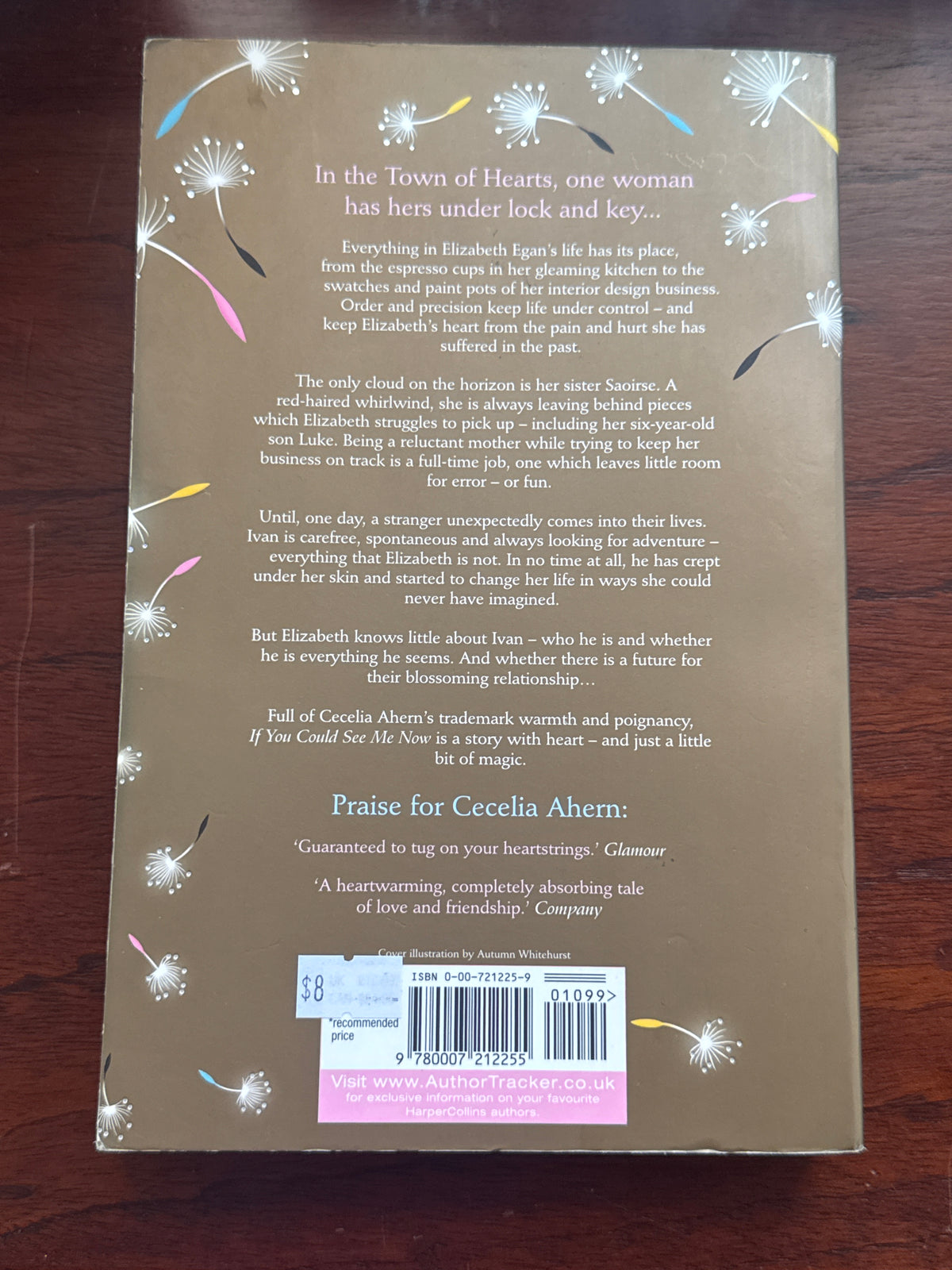 If you could see me now. Cecelia Ahern. 2006.