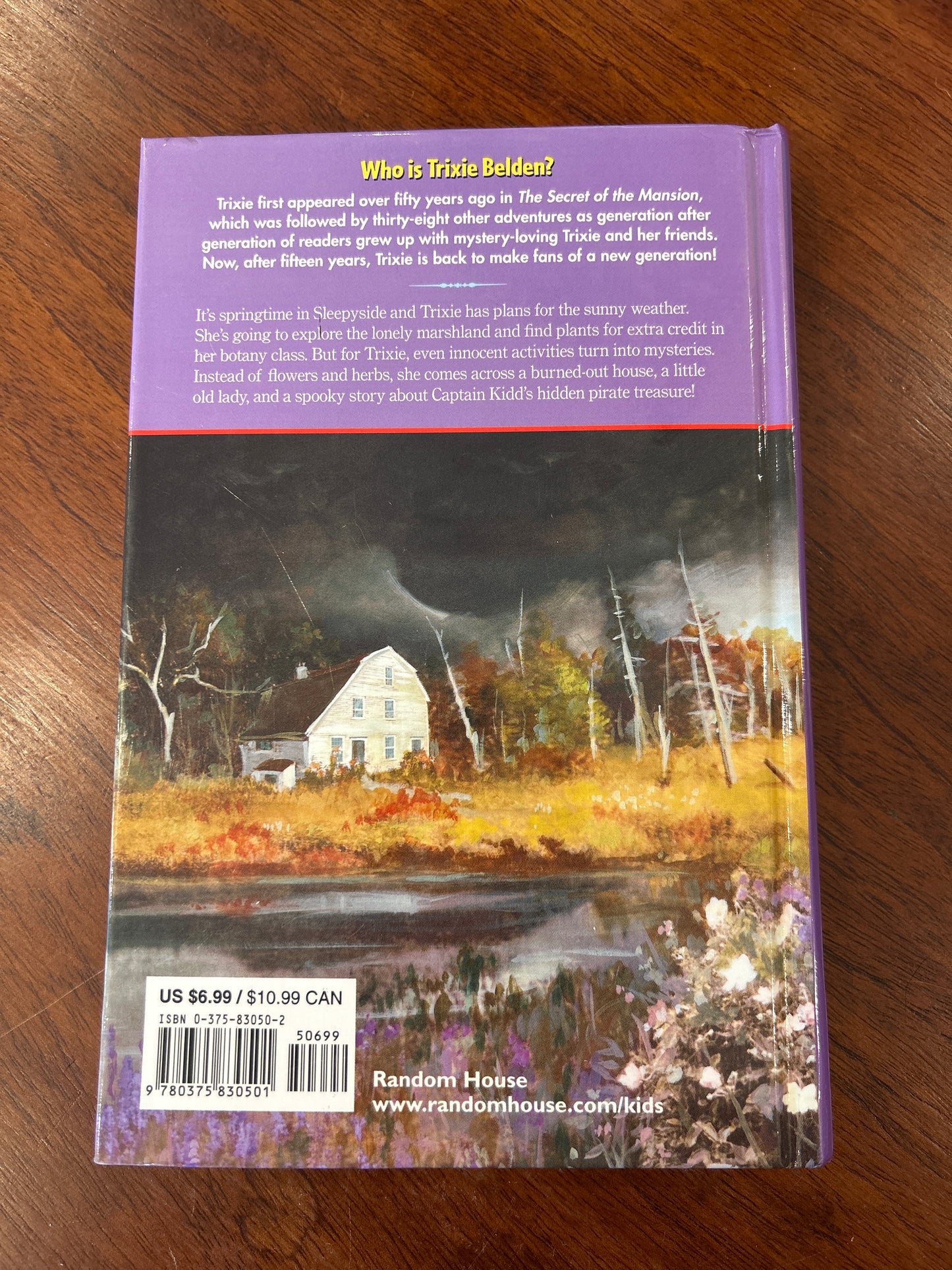 Trixie Belden #10: marshland mystery. Kathryn Kenny. 1990.