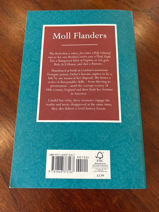 Moll Flanders. Daniel Defoe. 2009.