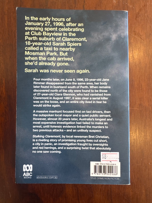 Stalking Claremont. Bret Christian. 2022.