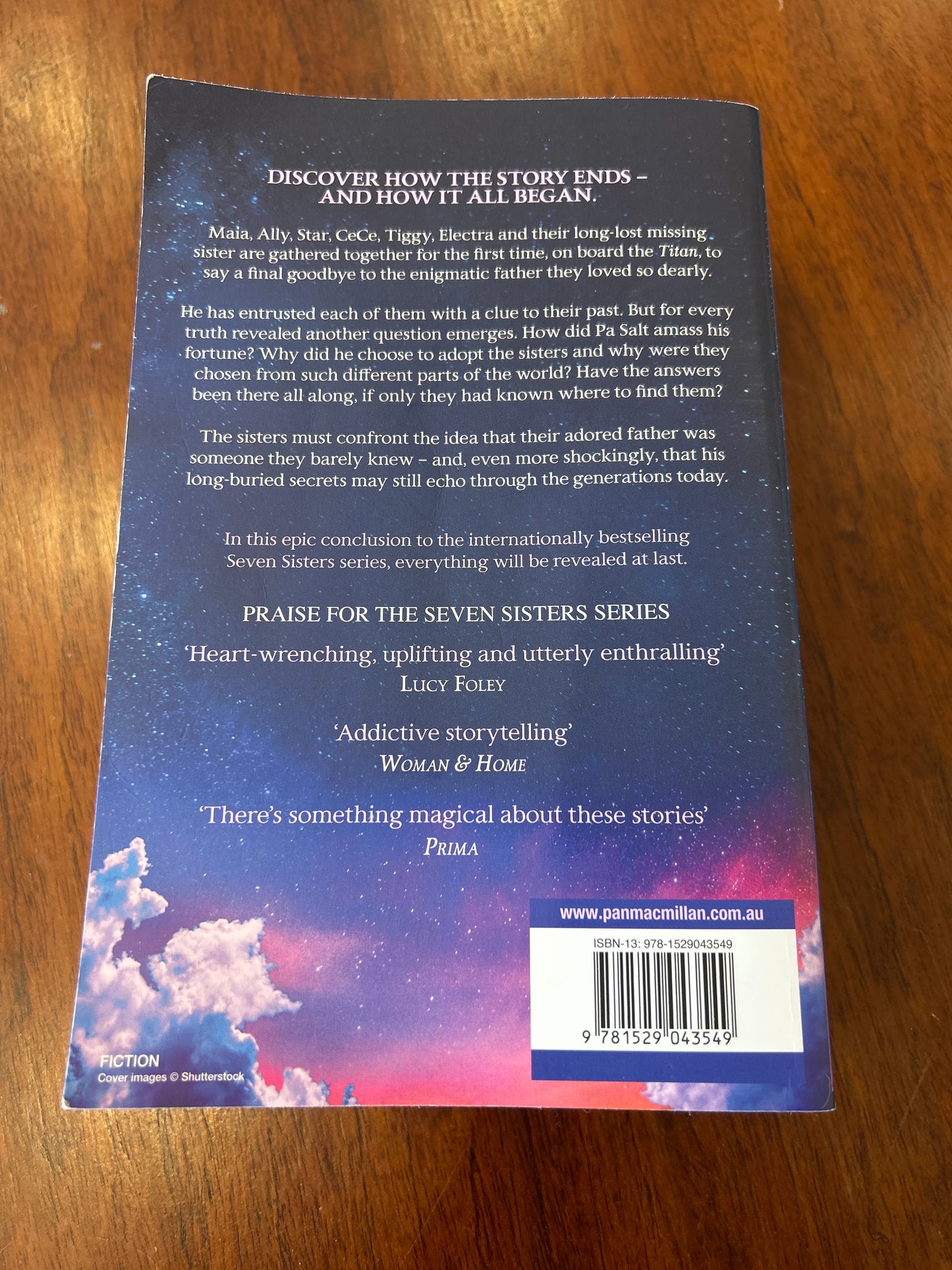 Atlas the Story of Pa Salt. Lucinda Riley & Harry Whittaker. 2024.