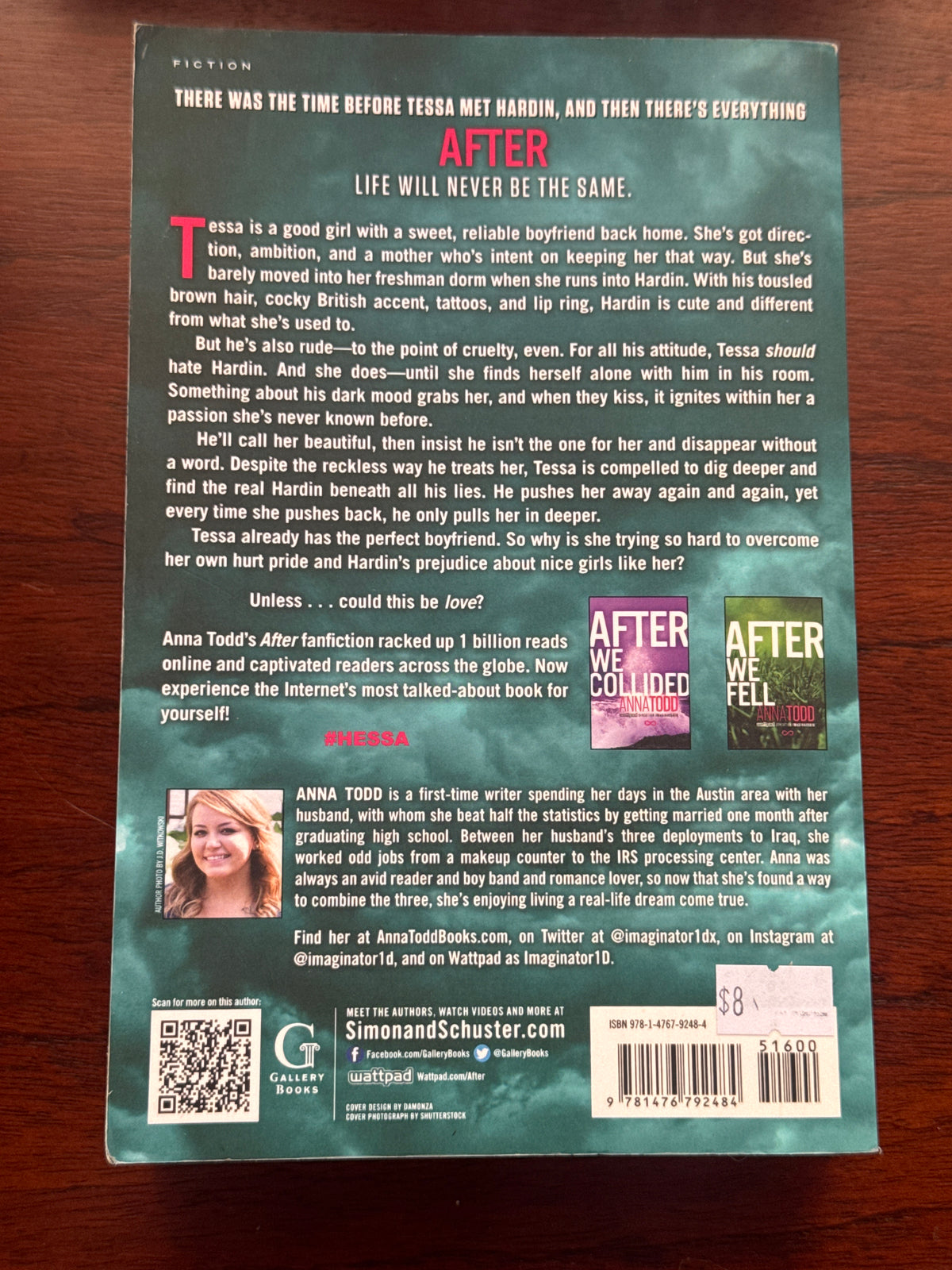 After. Anna Todd. 2014.
