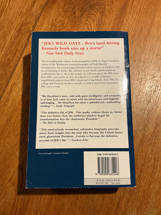 JFK: reckless youth. Nigel Hamilton. 1992.