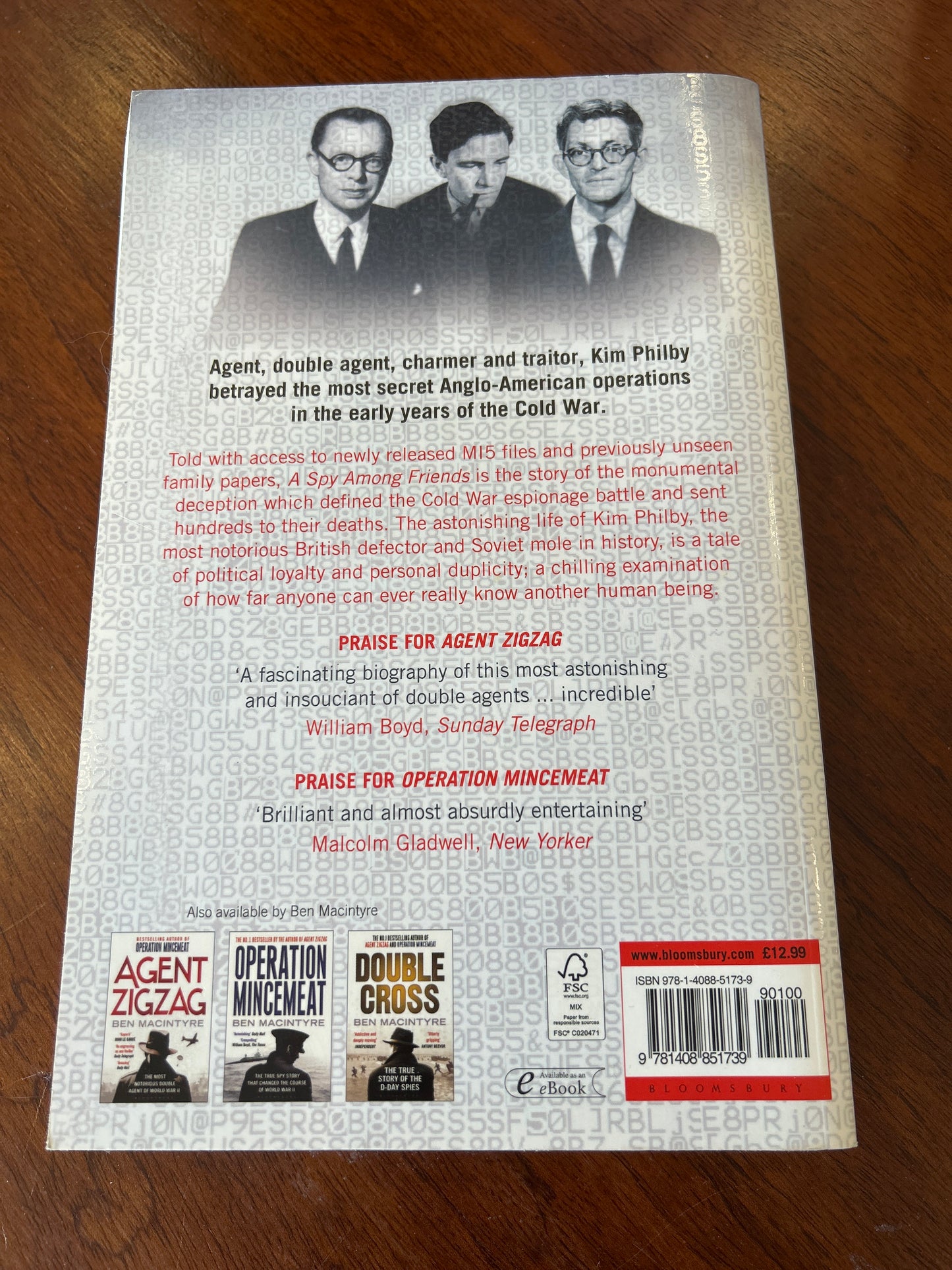 Spy among friends: Philby and the great betrayal. Ben Macintyre. 2014.