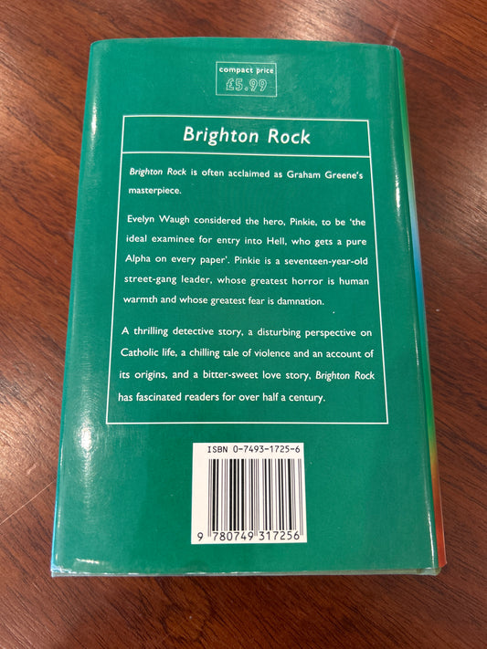 Brighton Rock. Graham Greene. 1993.
