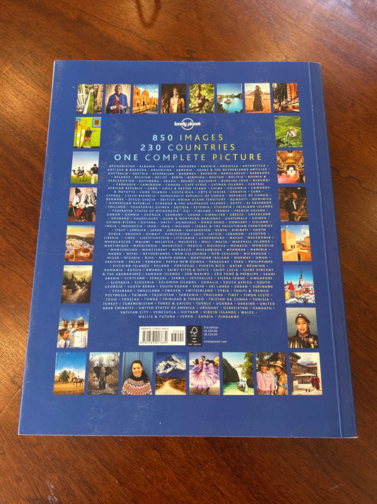 Travel book: a journey through every country in the world. Lonely Planet. 2018.