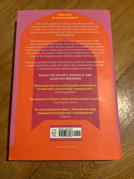 Anita De Monte laughs last. Xochitl Gonzalez. 2024.