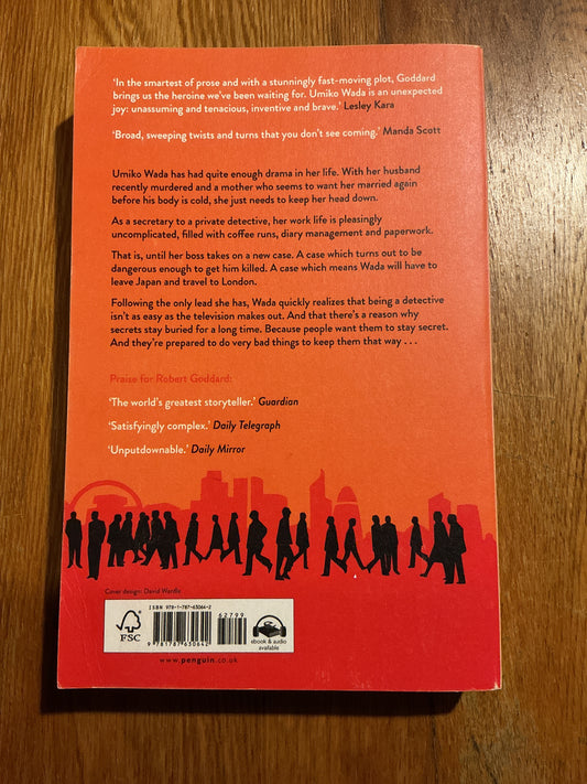 Fine art of invisible detection. Robert Goddard. 2020.