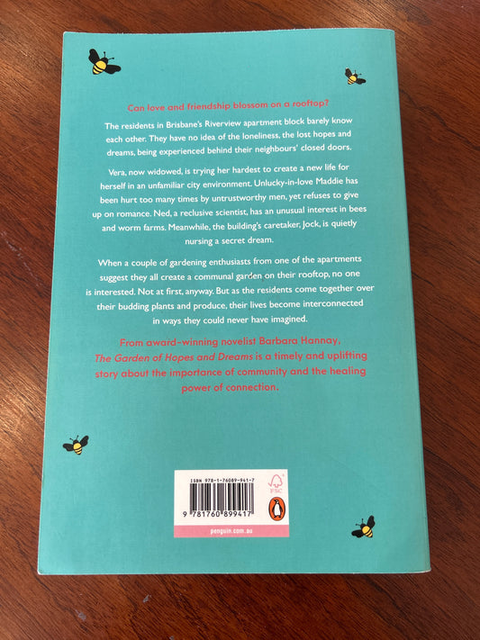 Garden of hopes and dreams. Barbara Hannay. 2021.