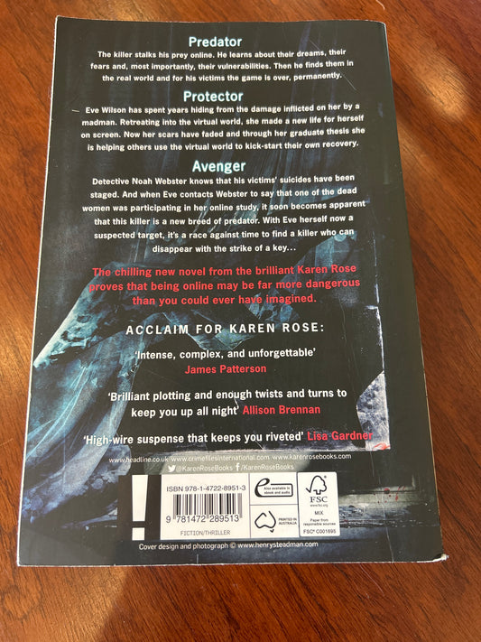 I can see you. Karen Rose. 2009.