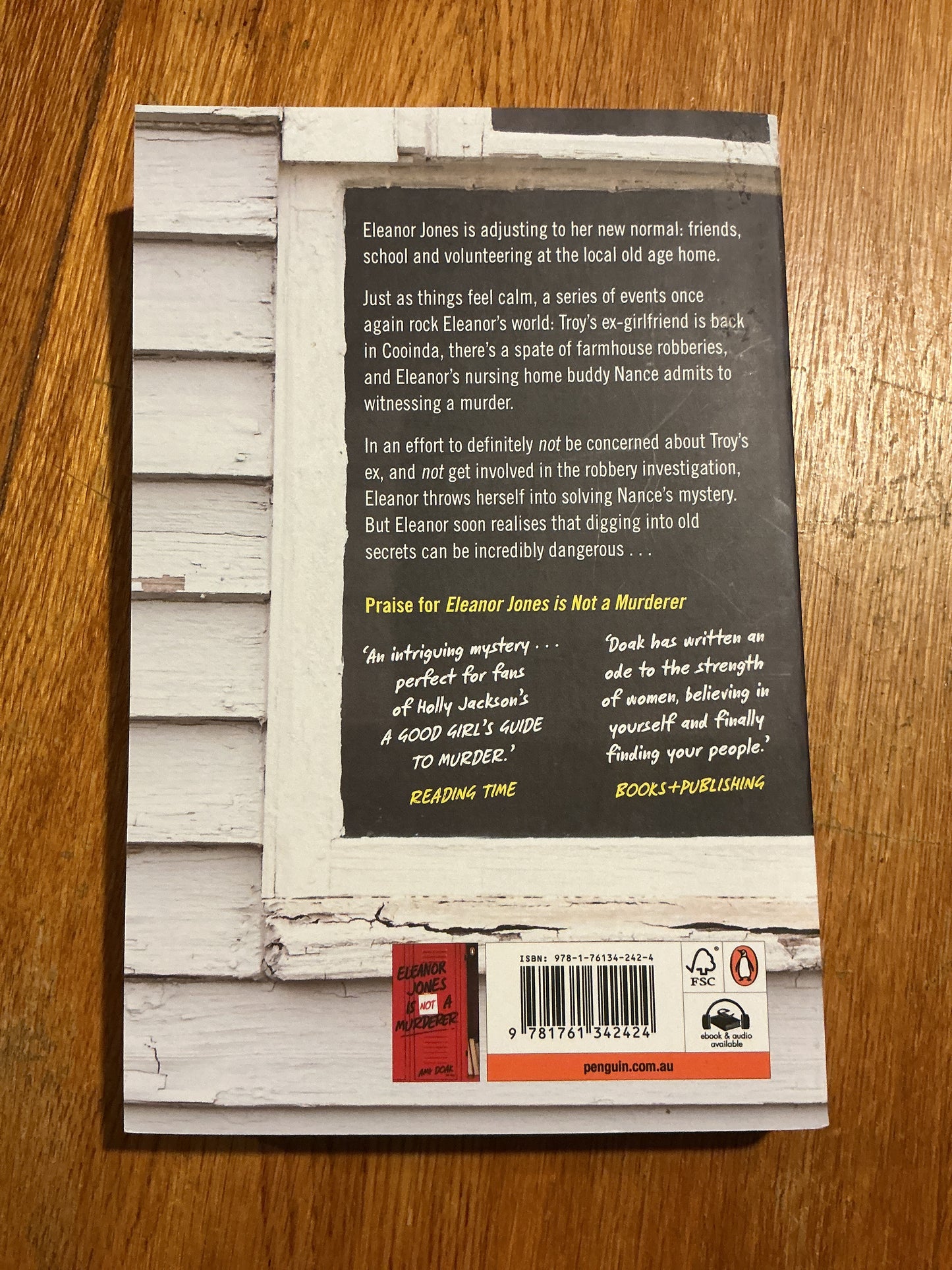 Eleanor Jones can’t keep a secret. Amy Doak. 2024.