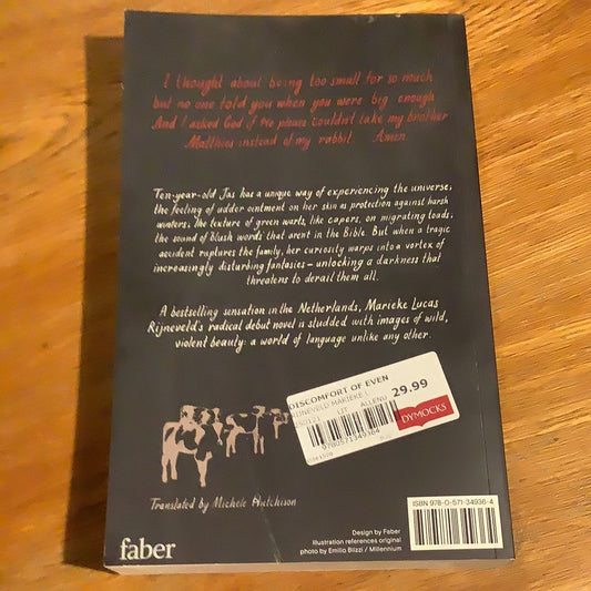 Discomfort of evening. Marieke Lucas Rijneveld. 2020.