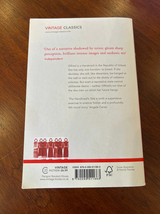 Handmaid's tale. Margaret Atwood. 2010.