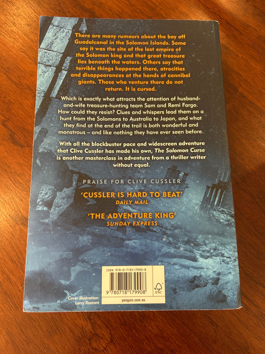 Solomon curse. Clive Cussler and Russell Blake. 2015.