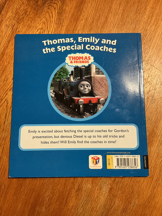 Thomas, Emily and the special coaches. W. Awdry. 2008.
