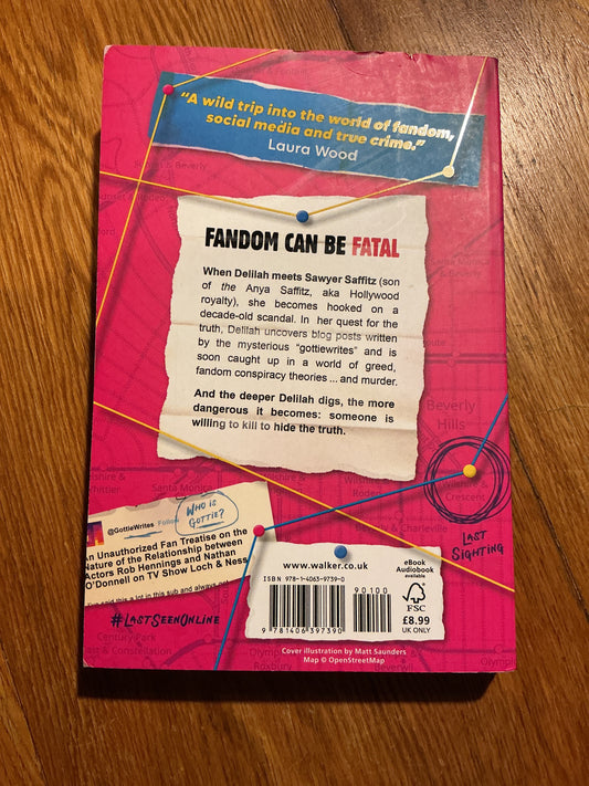 Last seen online. Lauren James. 2024.