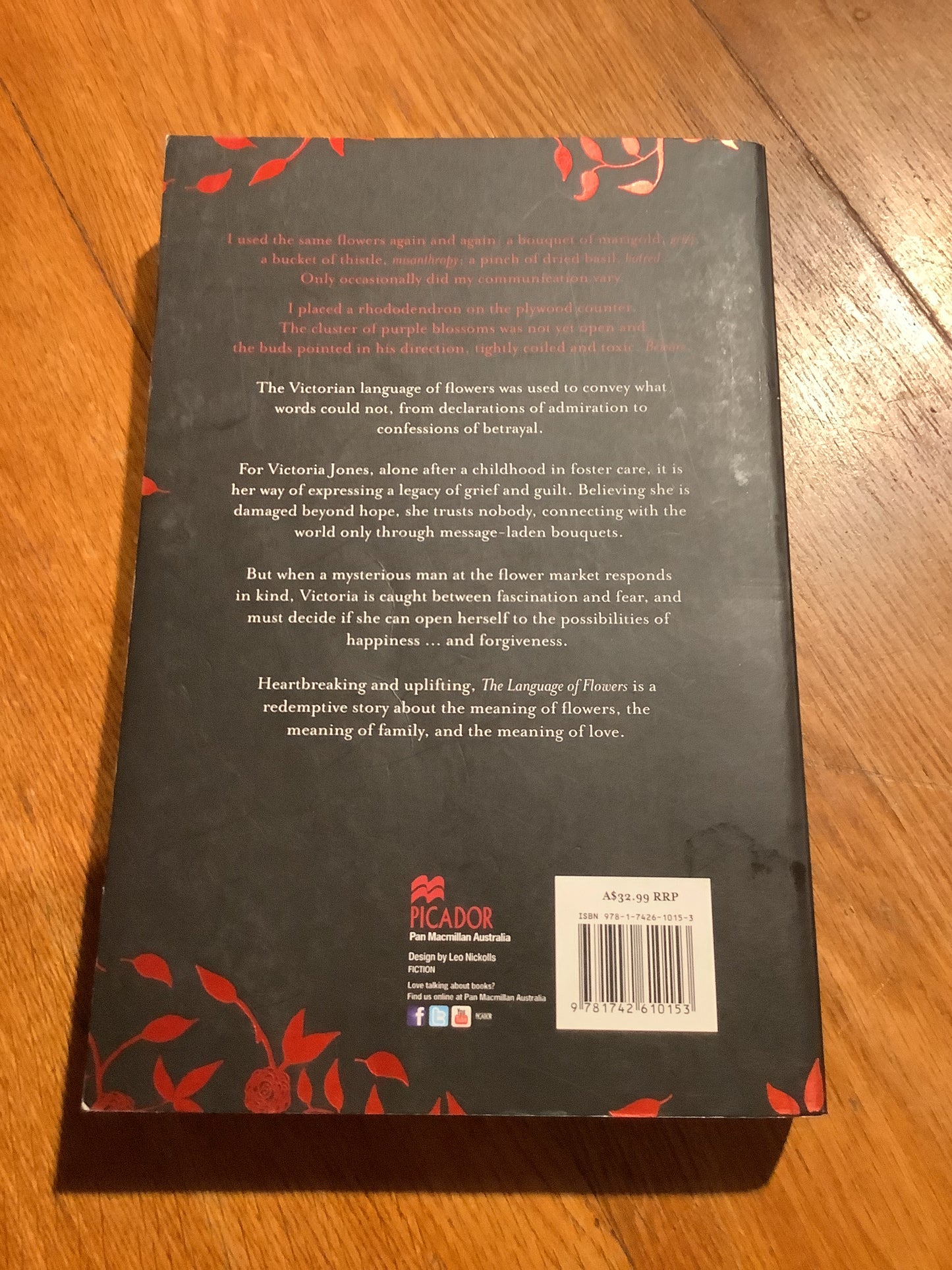 Language of flowers. Vanessa Diffenbaugh. 2011.