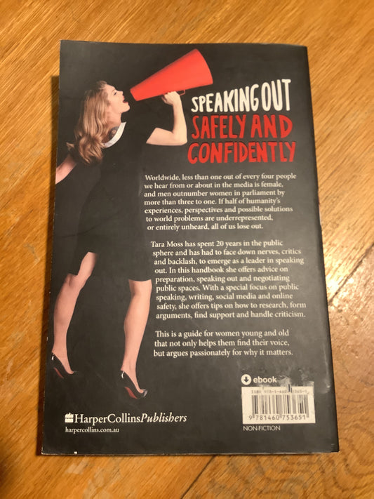 Speaking out. Tara Moss. 2016.