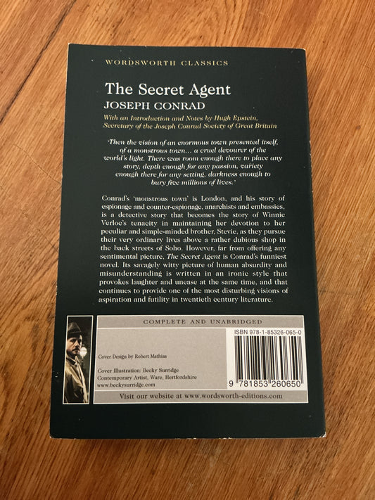 Secret agent. Joseph Conrad. 2000.