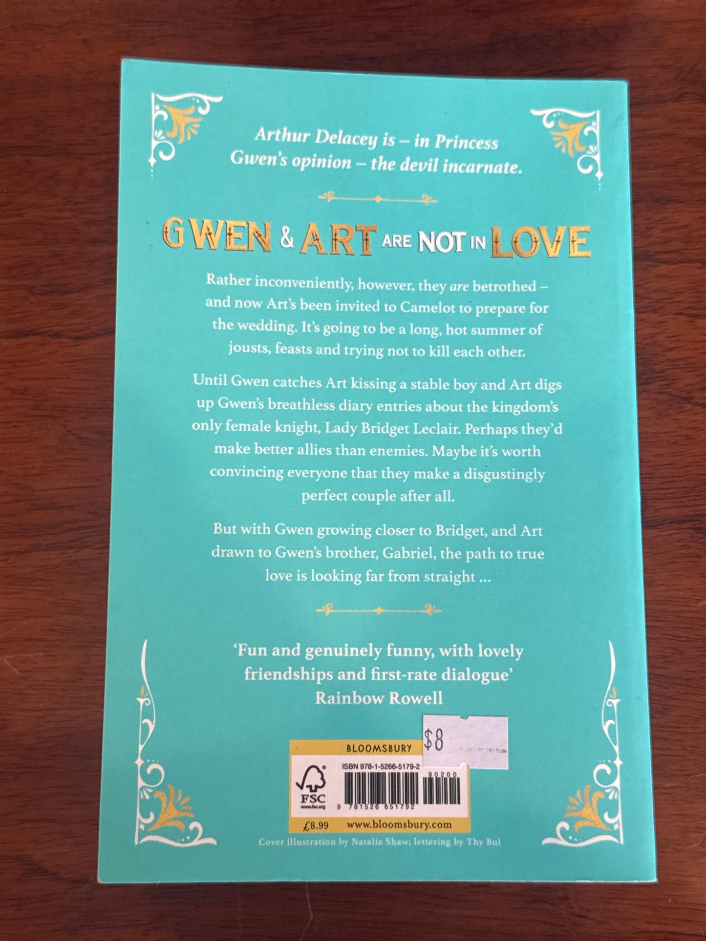 Gwen & Art are NOT in love. Lex Croucher. 2023.