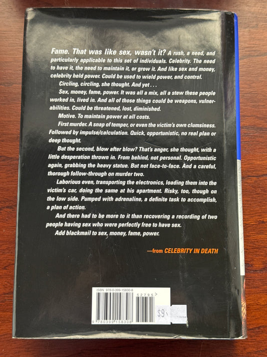 Celebrity in death. J.D. Robb. 2012.